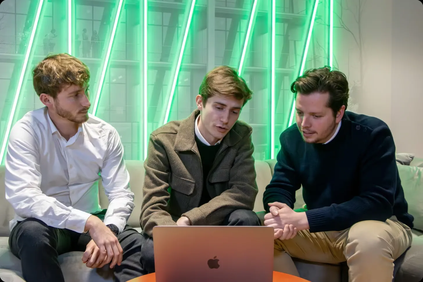 L'équipe fondatrice de Uplace